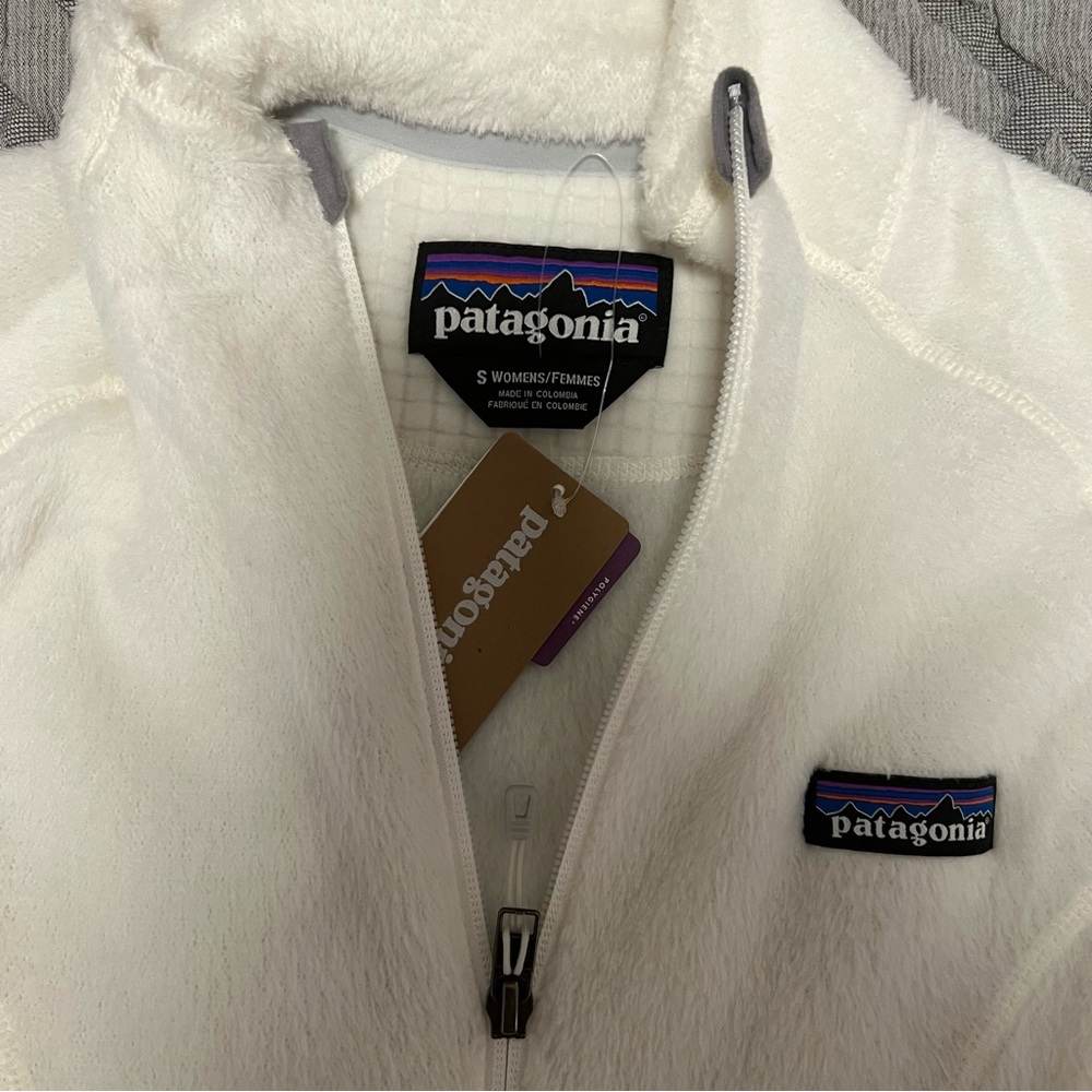 NWT Birch White Patagonia Vest